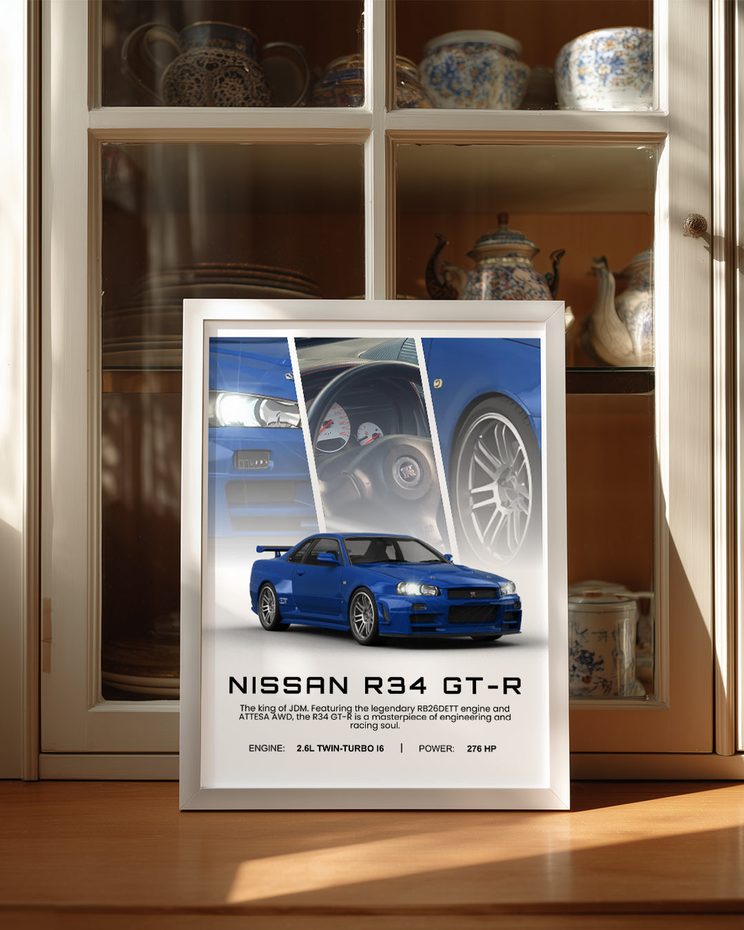Nissan R34 GTR Poster Tablosu