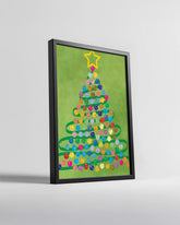 North Pole Village Poster Tablosu