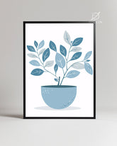 Nuance Bleue Poster Tablosu