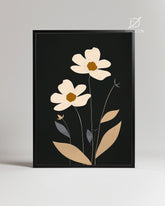 Nuit Fleur Poster Tablosu