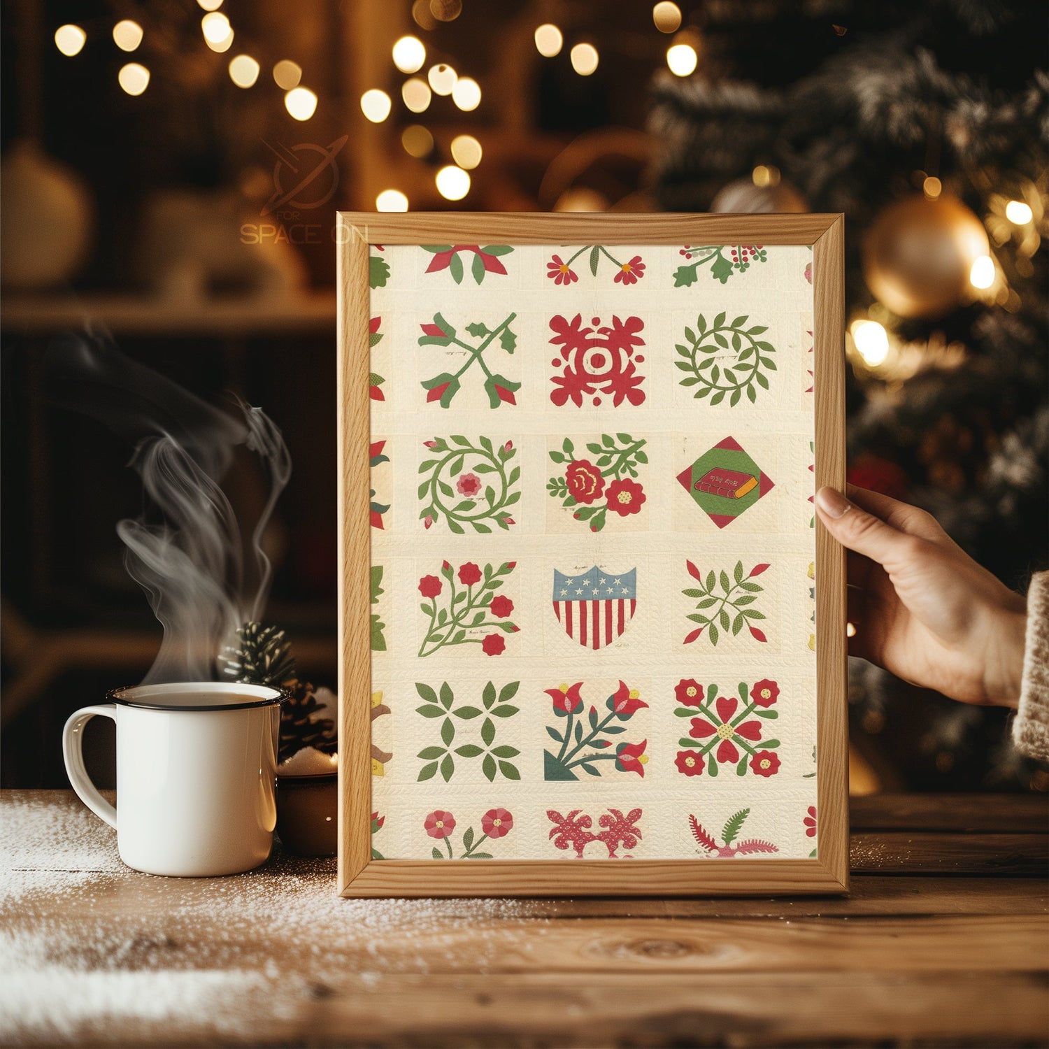 Nutcracker Decoration Poster Tablosu