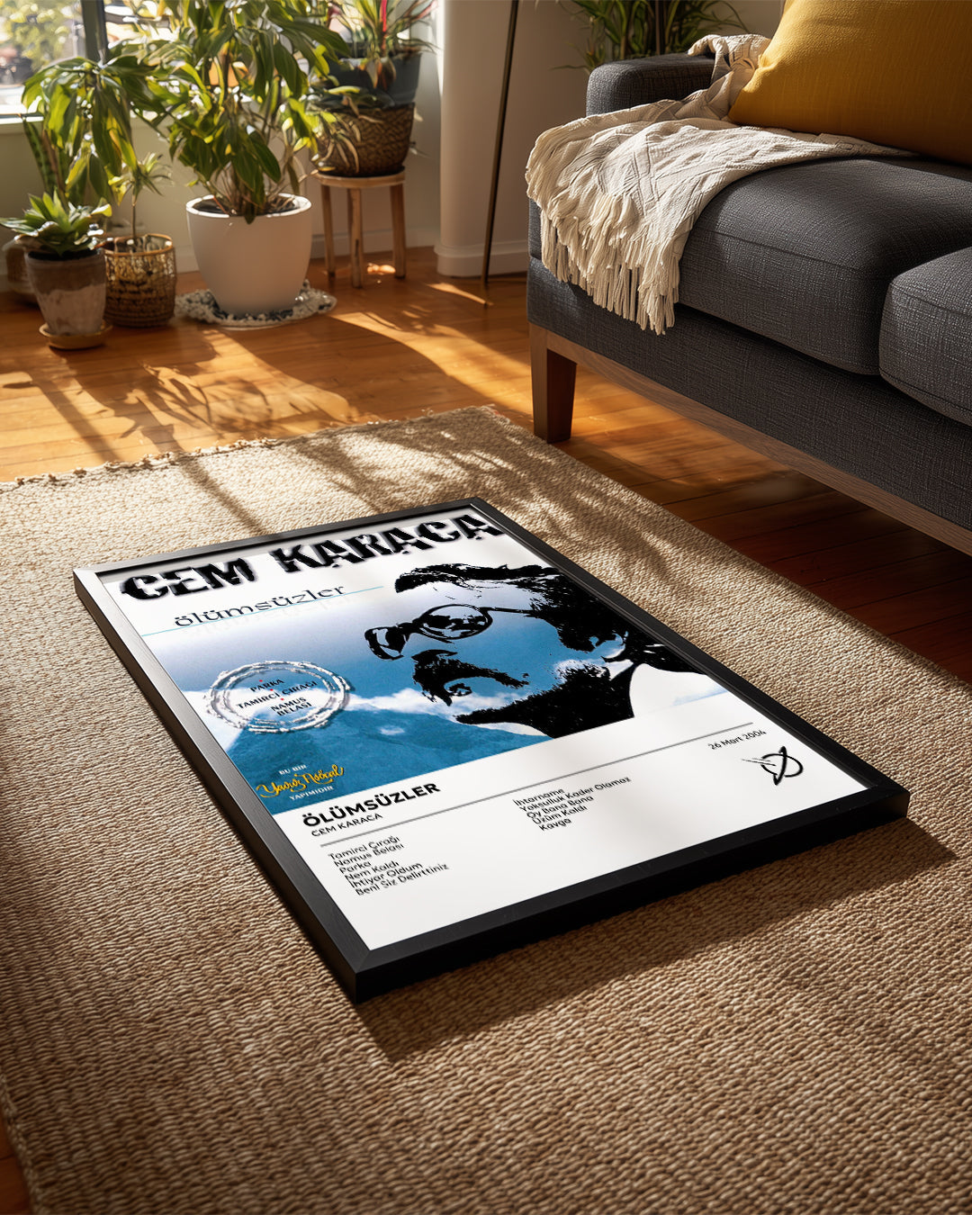 ÖlÜmsÜzler - Cem Karaca Poster Tablosu