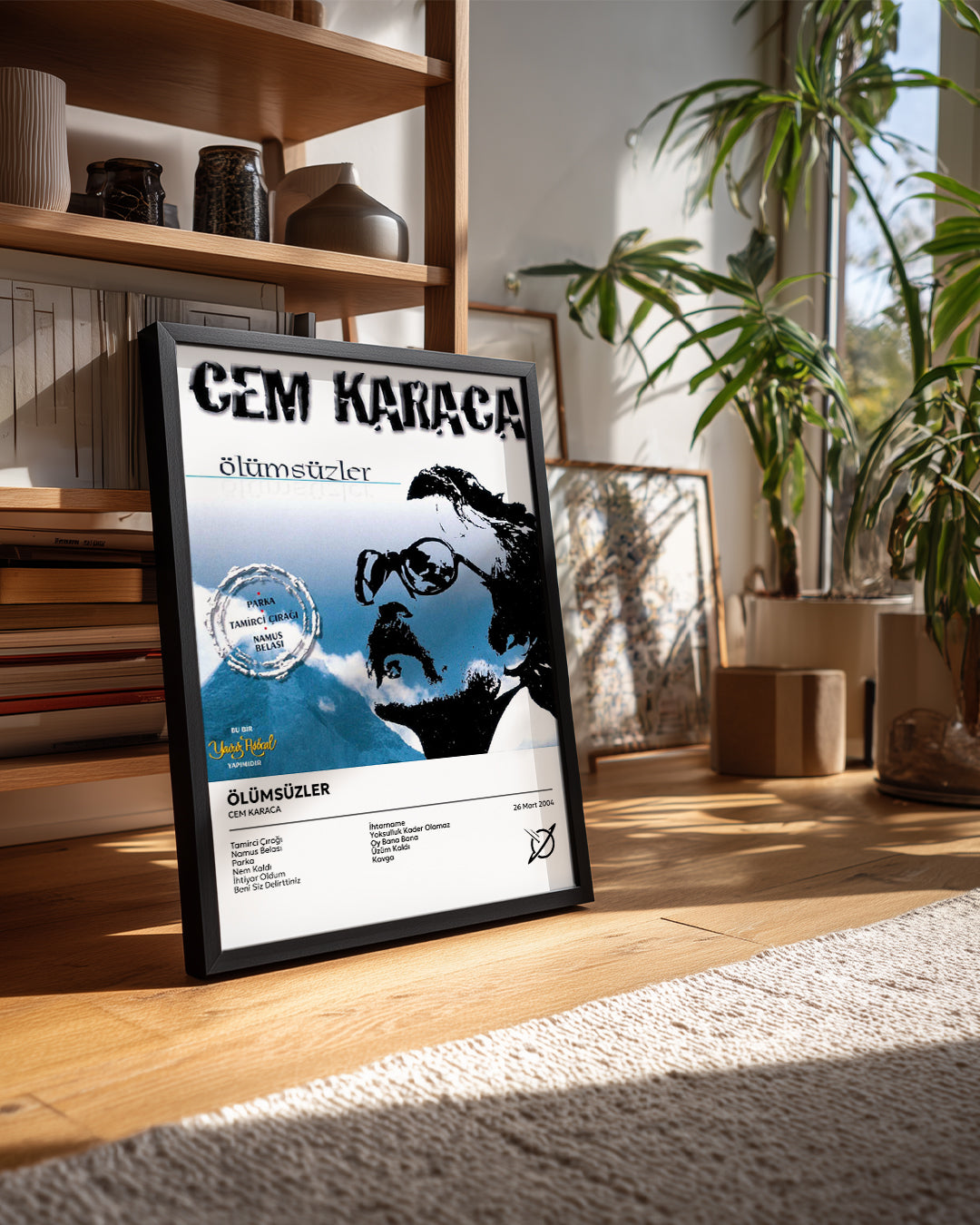 ÖlÜmsÜzler - Cem Karaca Poster Tablosu