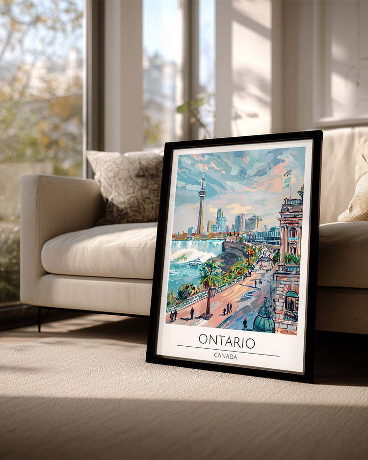Ontario Kanada Poster Tablosu