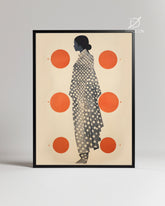 Orange Dots Poster Tablosu