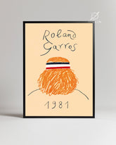 Orange Head Poster Tablosu