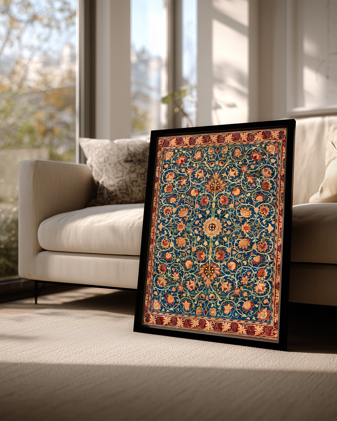 Oriental Bloom Poster Tablosu