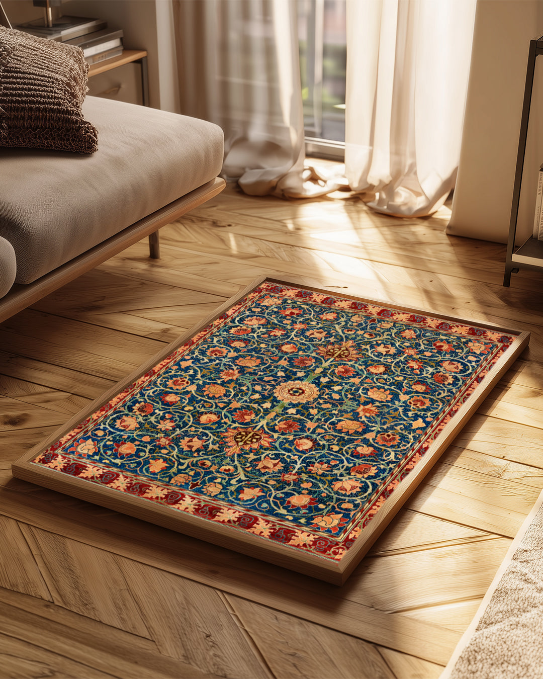 Oriental Bloom Poster Tablosu