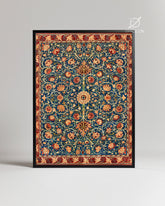 Oriental Bloom Poster Tablosu