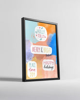 Otherworldly Night Scene Poster Tablosu