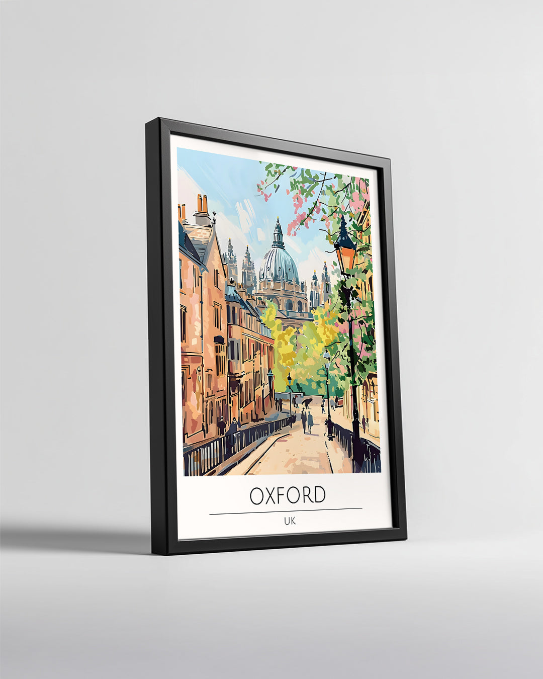 Oxford İngiltere Poster Tablosu