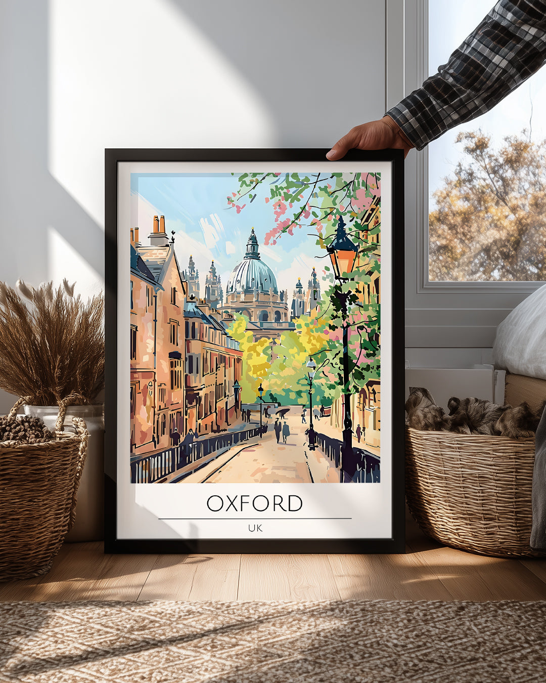 Oxford İngiltere Poster Tablosu