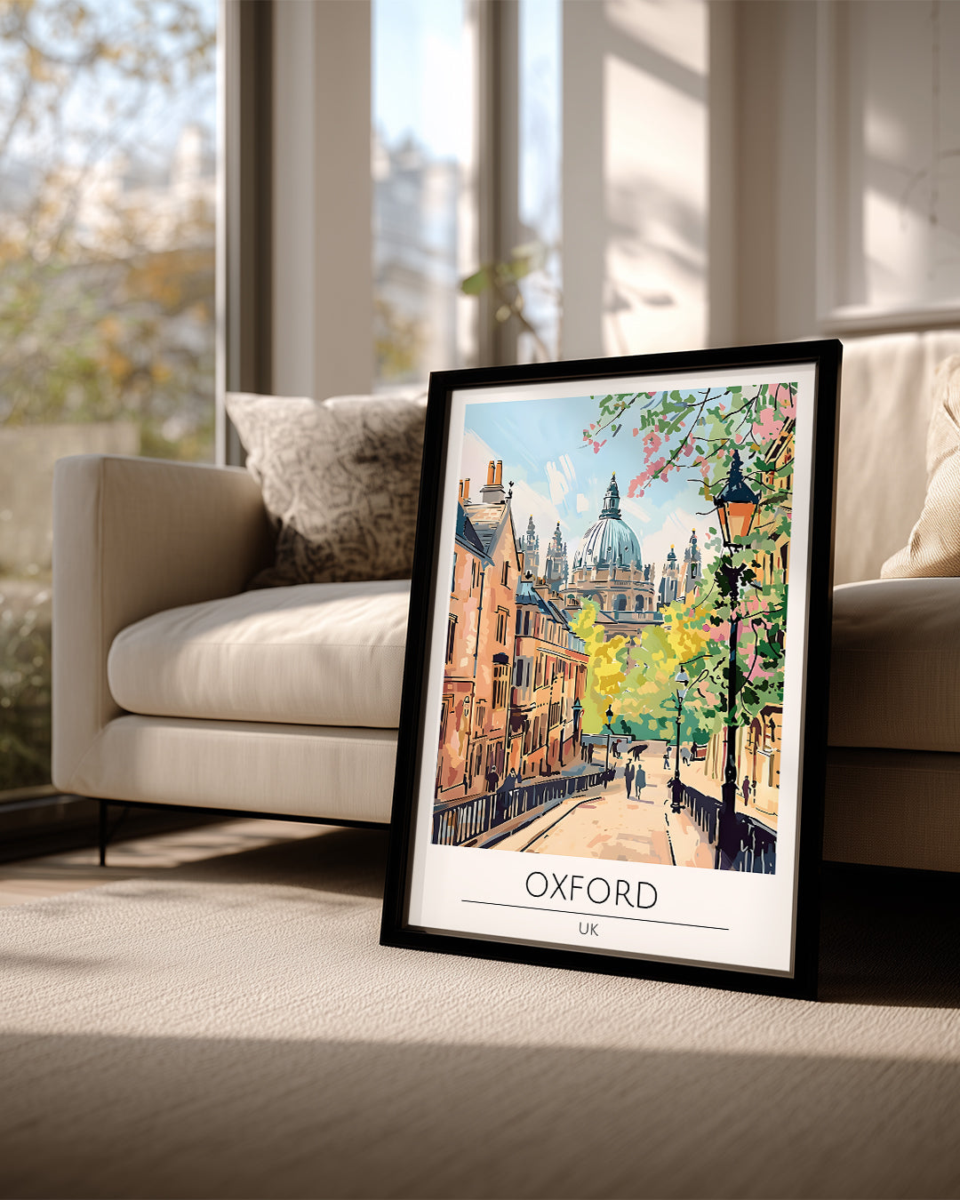 Oxford İngiltere Poster Tablosu