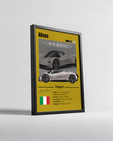 Pagani Alisea Poster Tablosu