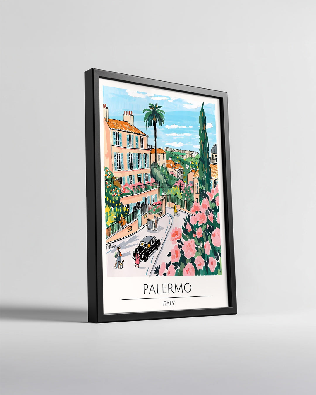 Palermo İtalya Poster Tablosu