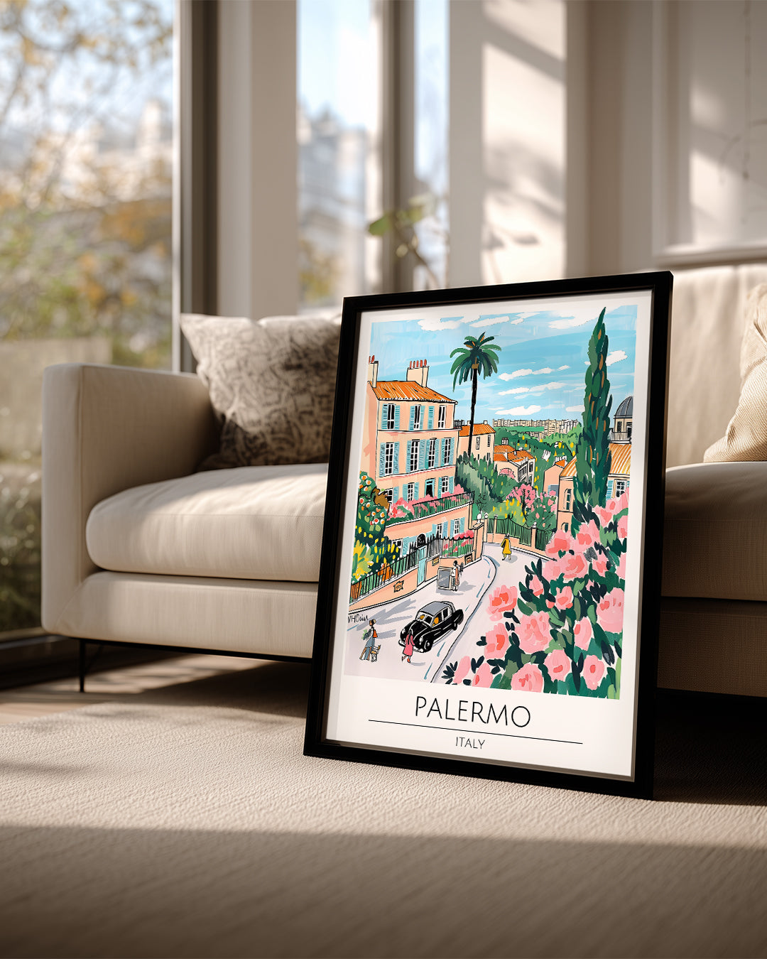 Palermo İtalya Poster Tablosu