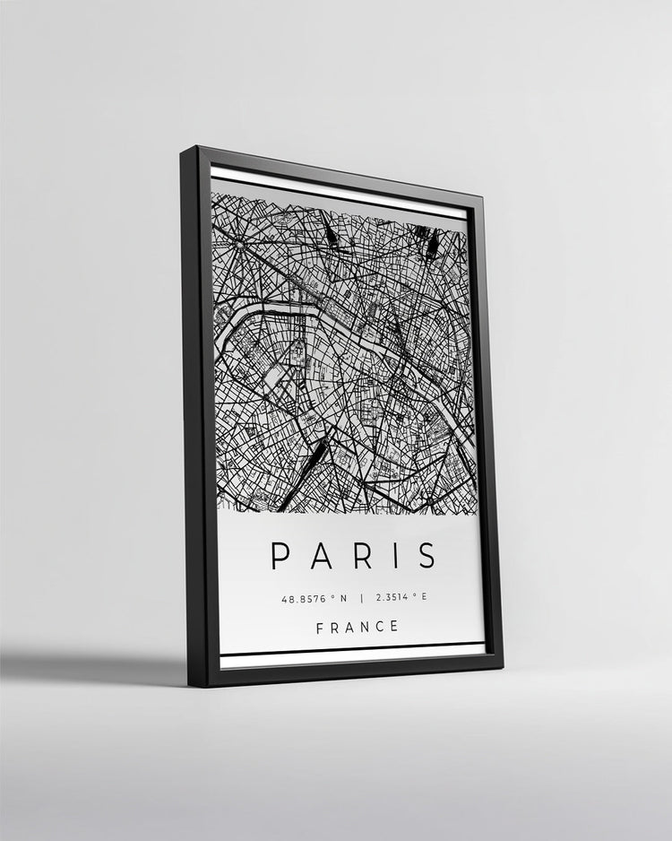 Paris 45 Ratio Poster Tablosu