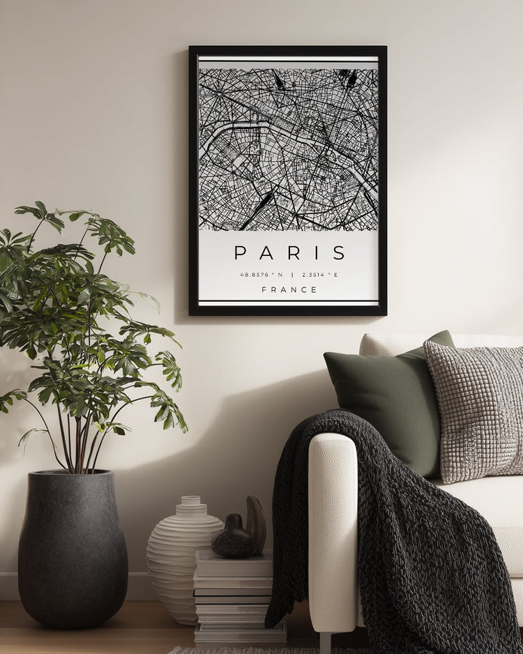 Paris 45 Ratio Poster Tablosu