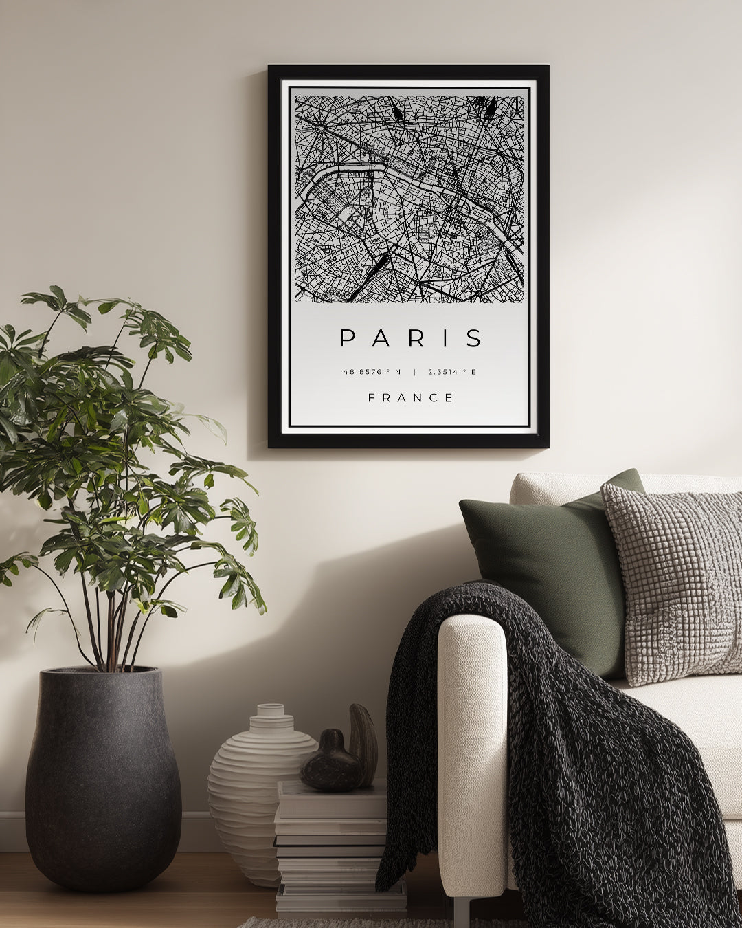 Paris A4 Ratio Poster Tablosu