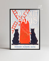 Paris Cats Poster Tablosu