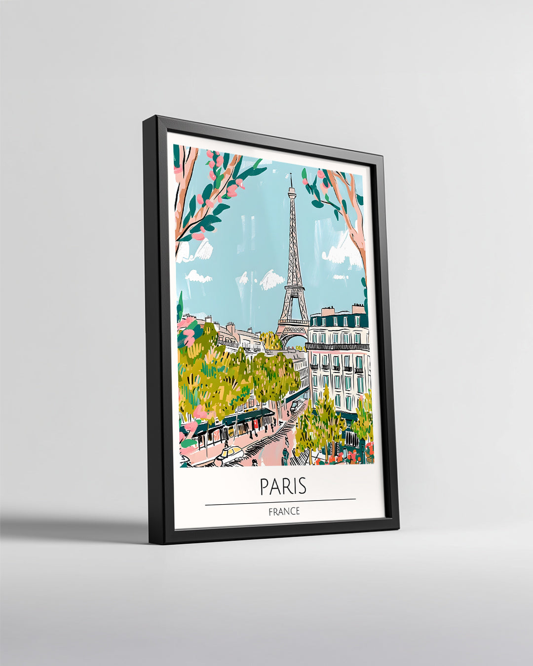 Paris Fransa Poster Tablosu