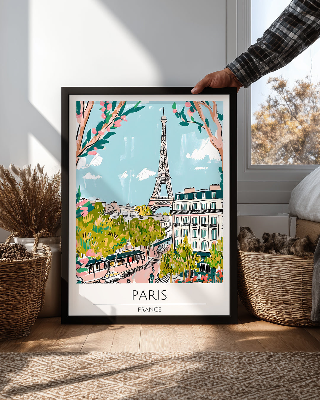 Paris Fransa Poster Tablosu