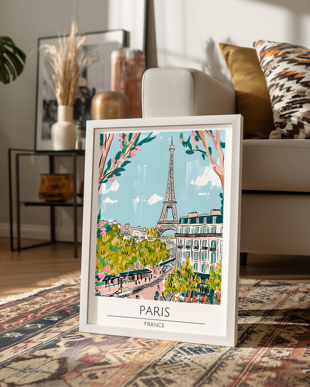 Paris Fransa Poster Tablosu