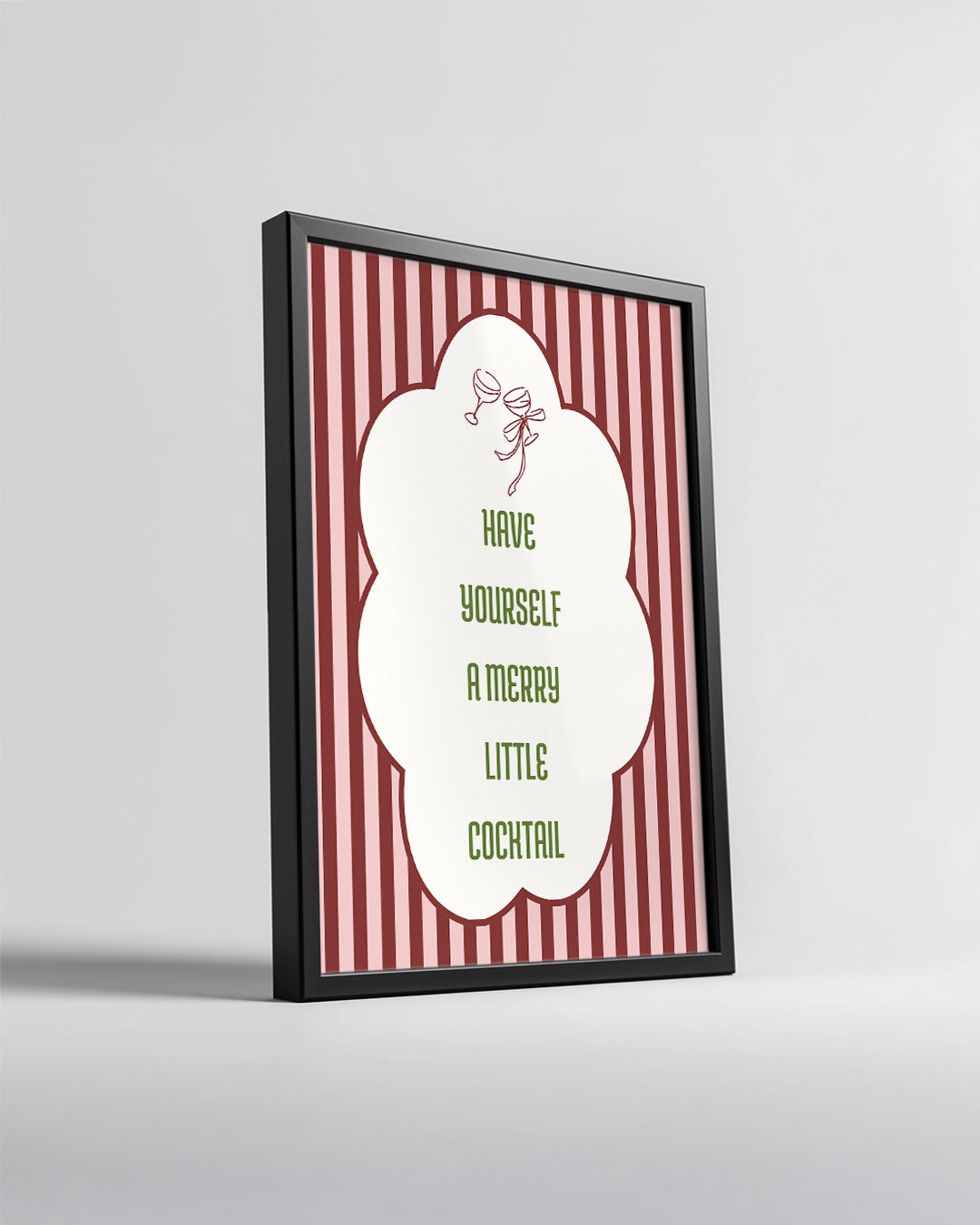 Peaceful Night Snow Poster Tablosu