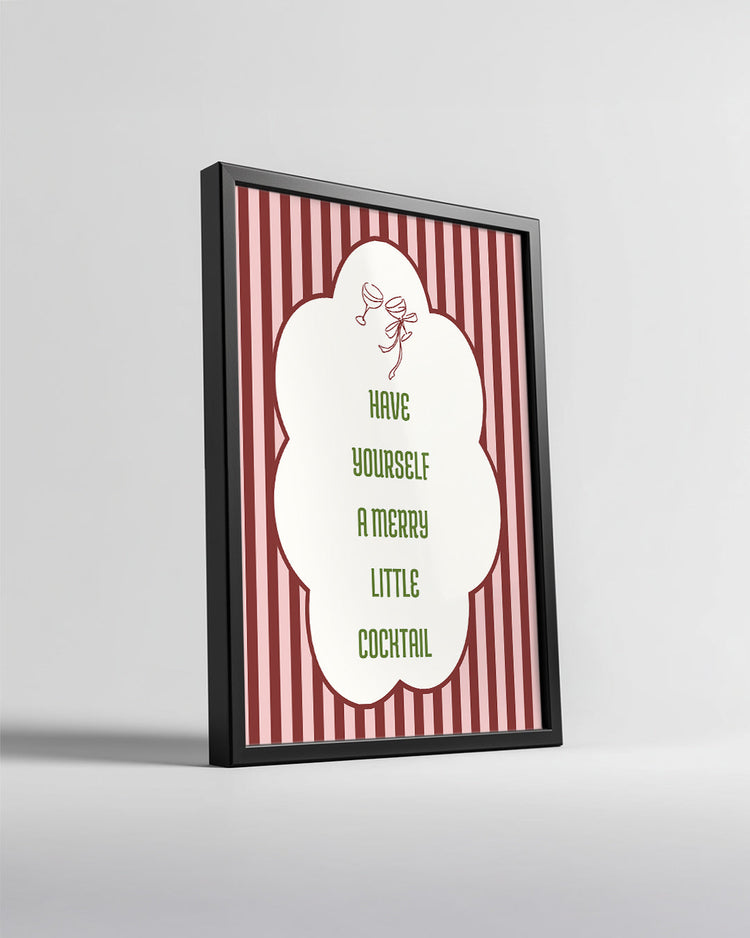 Peaceful Night Snow Poster Tablosu