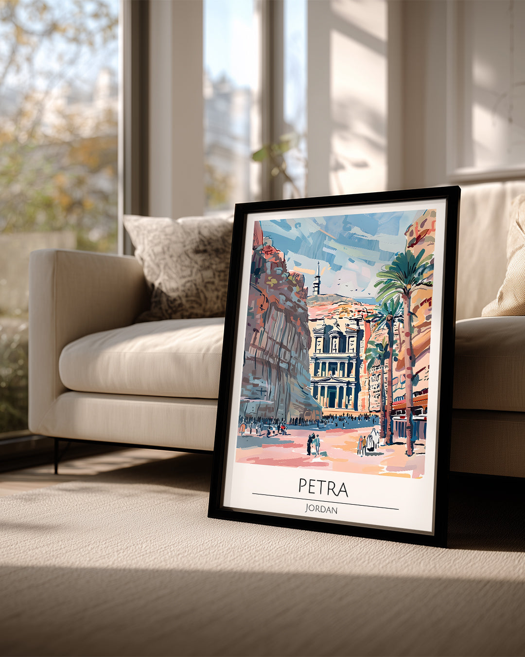 Petra Ürdün Poster Tablosu