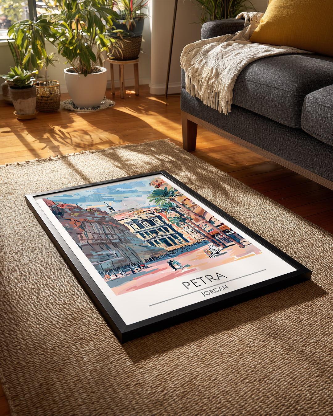 Petra Ürdün Poster Tablosu