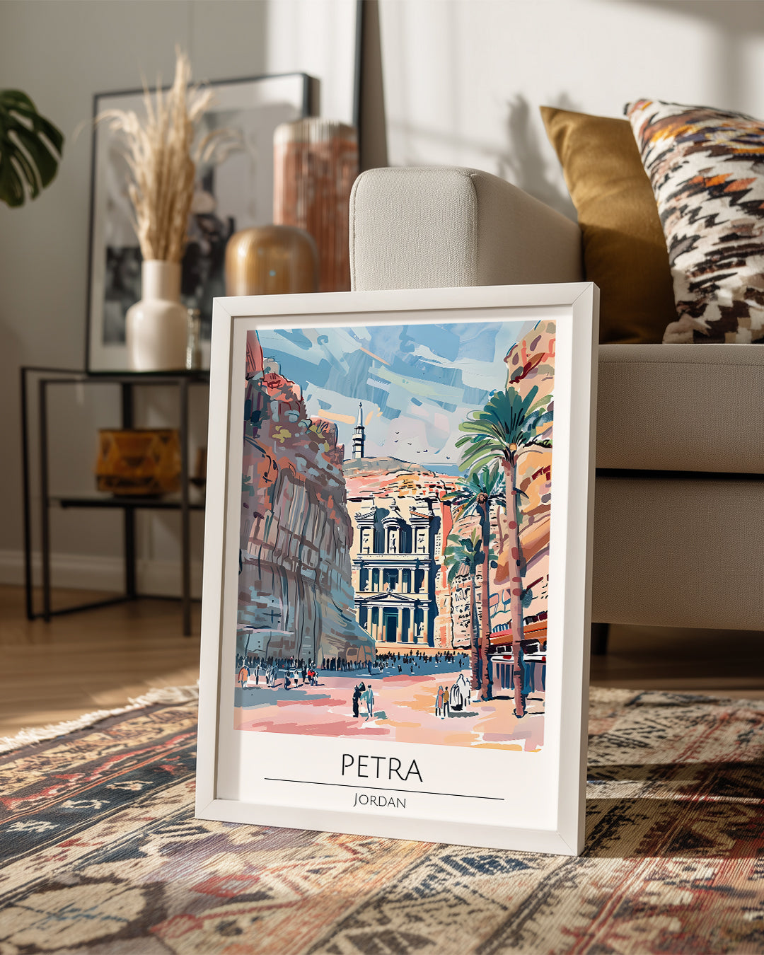 Petra Ürdün Poster Tablosu