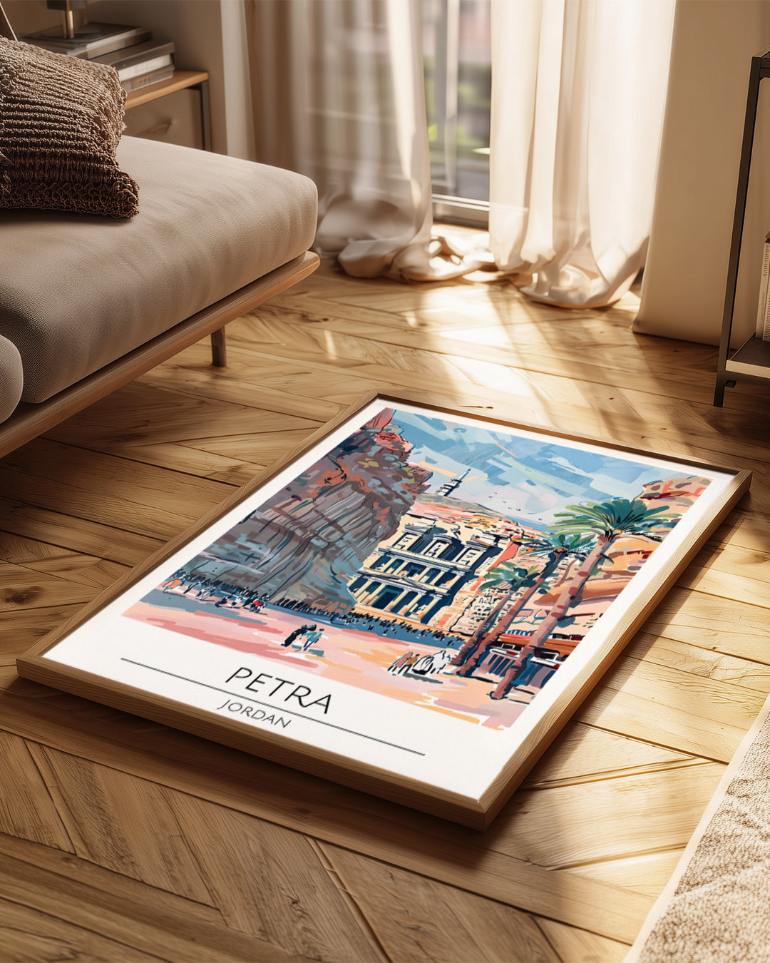 Petra Ürdün Poster Tablosu