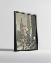 Pheasant Snow Walk Poster Tablosu