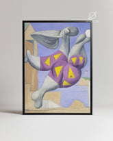 Picasso Bather Poster Tablosu