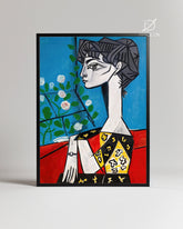 Picasso Rose Poster Tablosu
