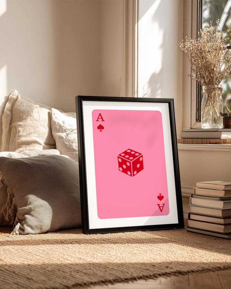 Pink Ace Poster Tablosu