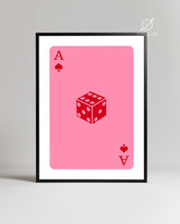 Pink Ace Poster Tablosu