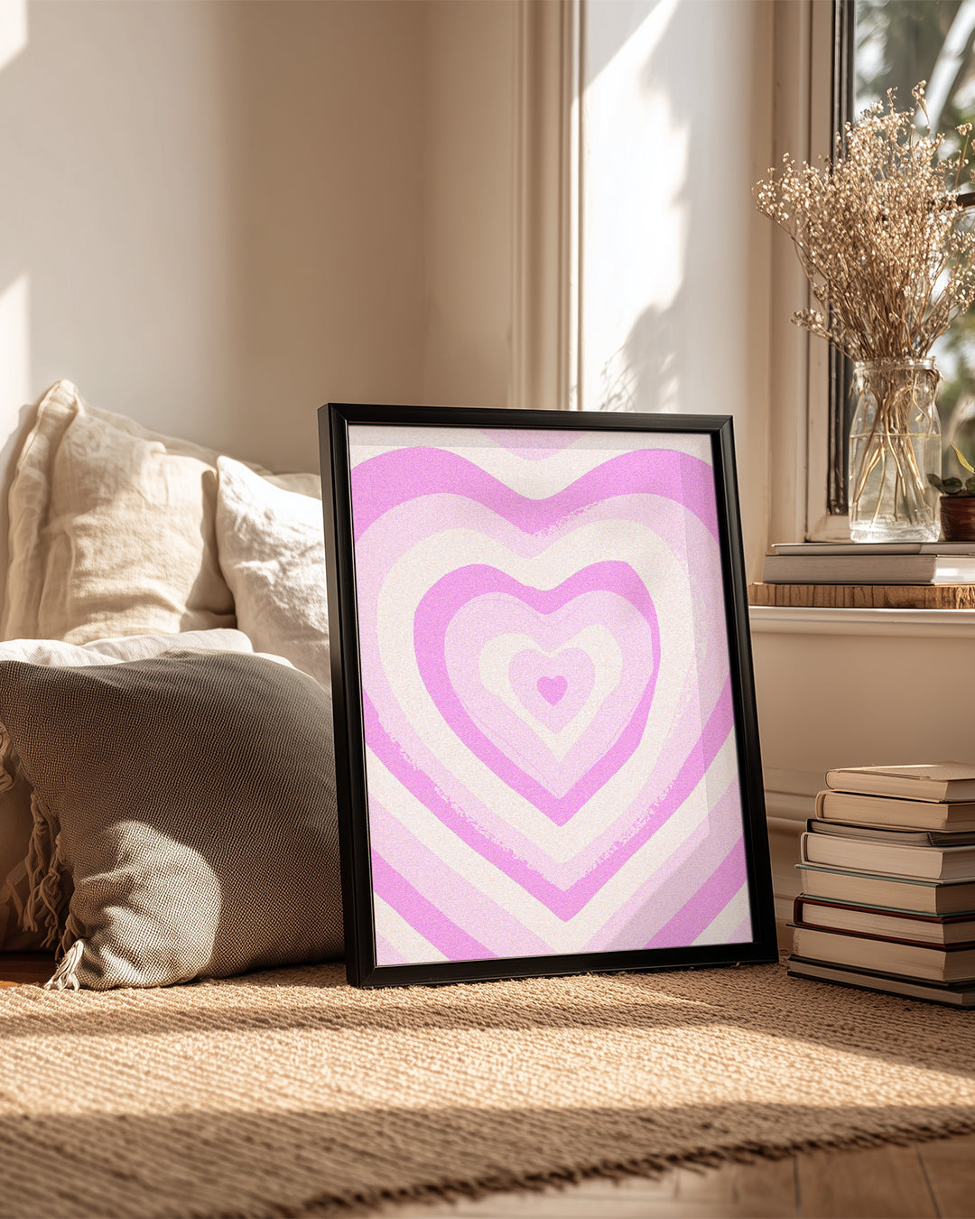 Pink Love Poster Tablosu