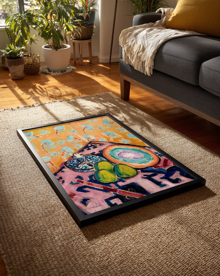 Pink Mat Poster Tablosu