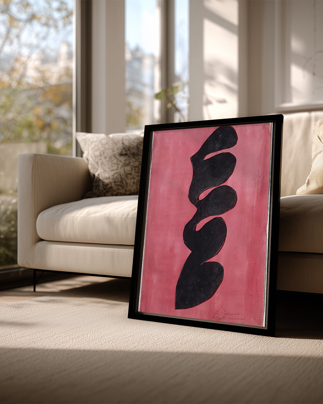 Pink Nude Poster Tablosu