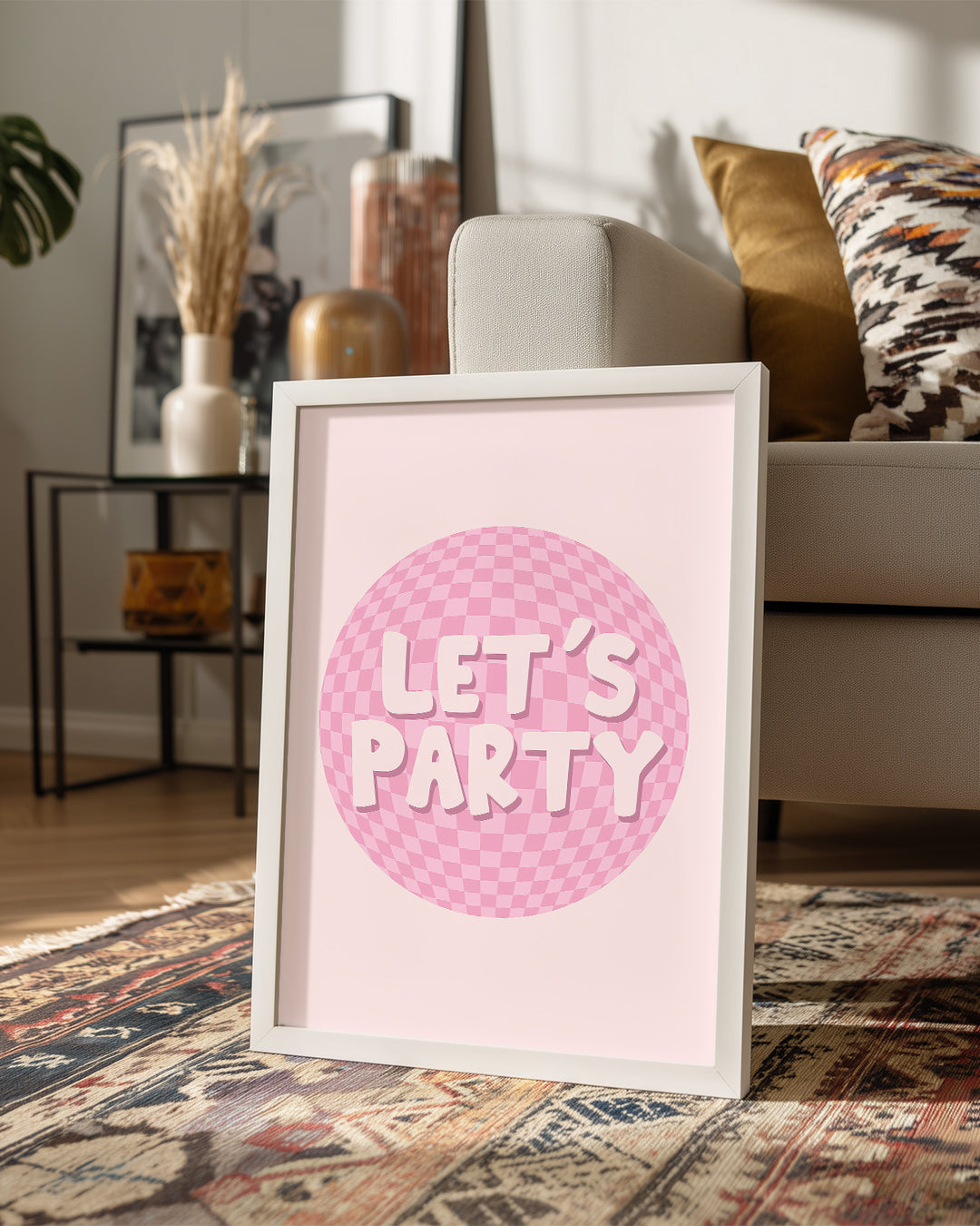 Pink Party Poster Tablosu