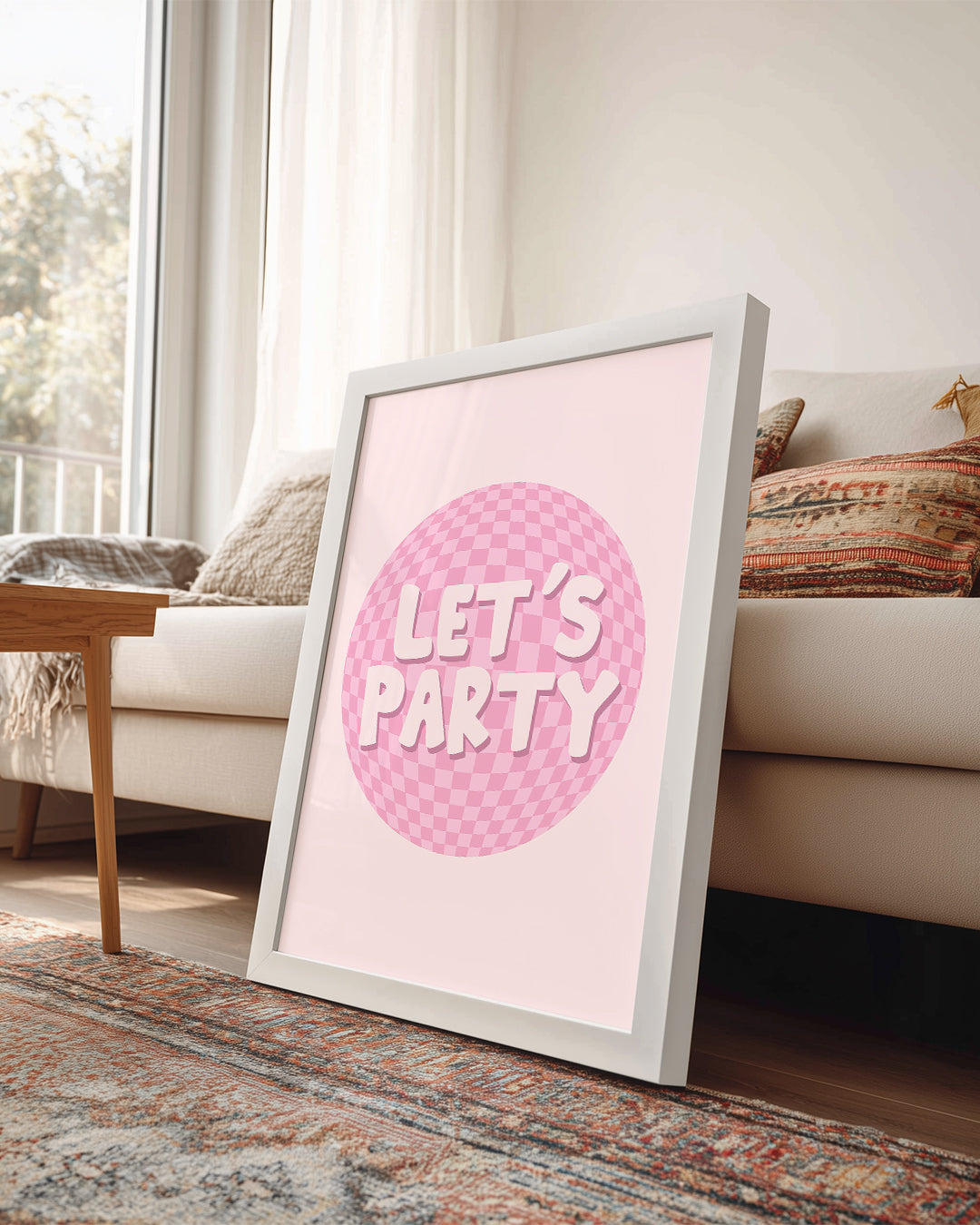 Pink Party Poster Tablosu
