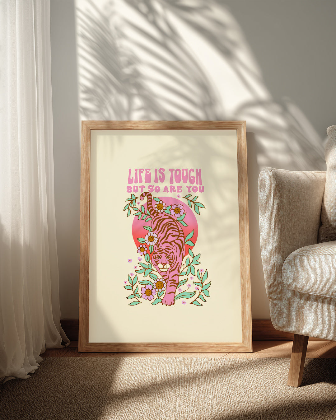Pink Tiger Poster Tablosu