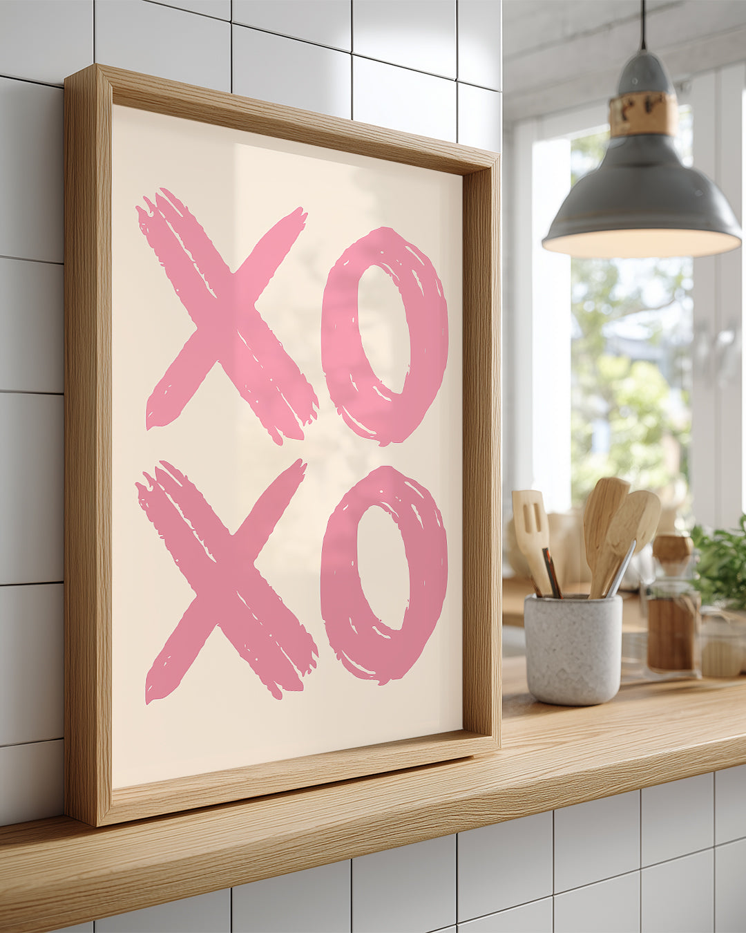 Pink Xoxo Poster Tablosu