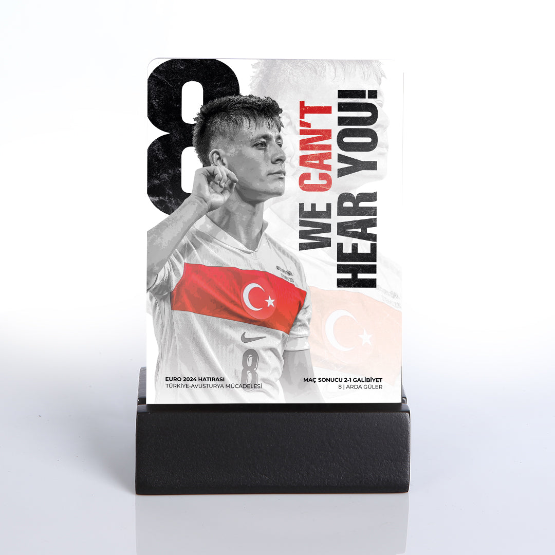 EURO 2024 SOUVENIR - ARDA GÜLER PLEXI