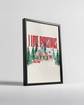 Poinsettia Decoration Poster Tablosu