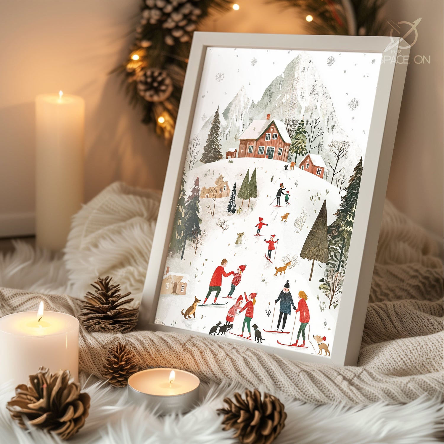 Polar Bear Cubs Poster Tablosu