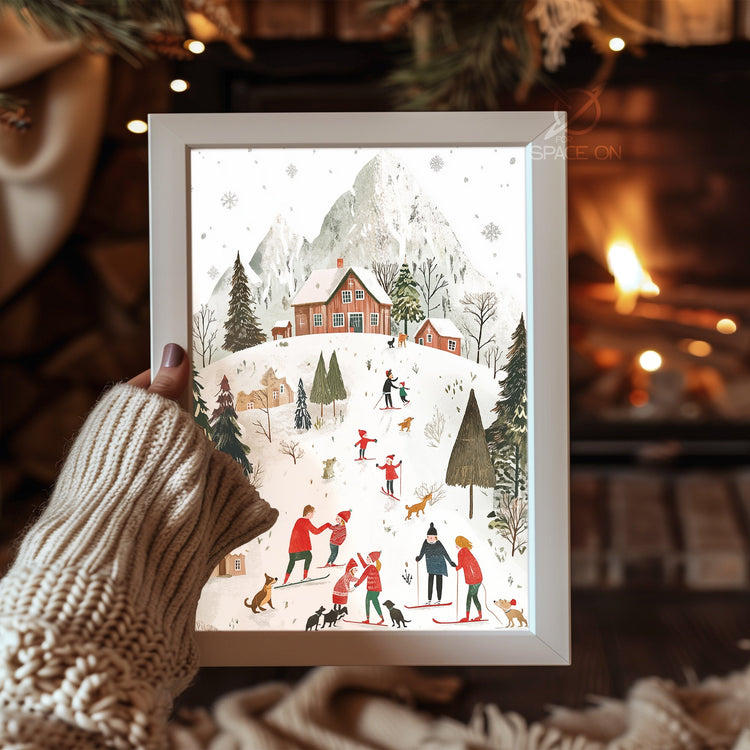 Polar Bear Cubs Poster Tablosu