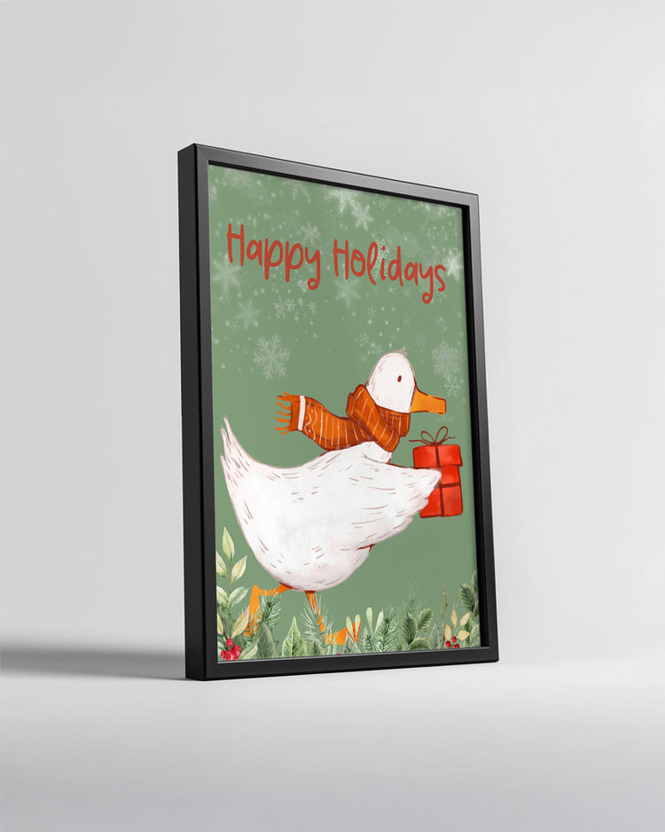 Polar Winter Landscape Poster Tablosu